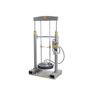 012-1200-030 <br> Châssis releveur-presse pour fûts <br> diam. 30 mm <br> Fûts de 180-220 kg