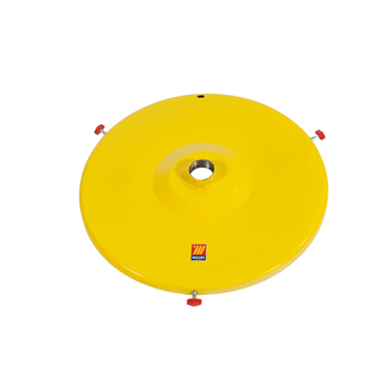 014-1054-200 <br> Accessoires <br> Couvercle pour pompes à graisse pneumatiques <br> manchon 2"F <br> Fûts de 50-60 kg