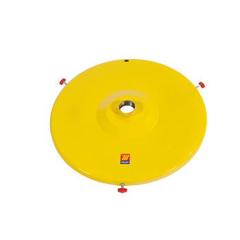 014-1056-200 <br> Accessoires <br> Couvercle pour pompes à graisse pneumatiques <br> manchon 2"F <br> Fûts de 180-220 kg