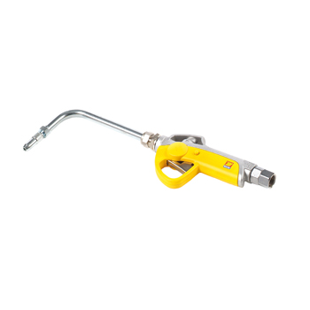024-1231-B00<br>Pistolets à huile <br> Pistolet à huile <br> raccord tournant F 1/2" <br> Tube fixe 90° <br> anti-goutte manuel diam. 12 mm
