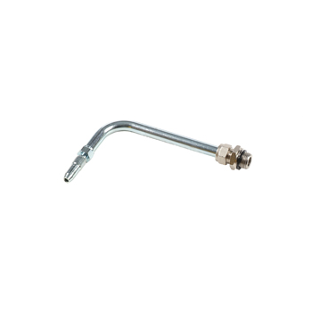 024-1255-B00 <br> Accessoires <br> Buse pour pistolet à huile <br> Tube fixe 90° <br> Anti-goutte manuel diam. 12mm