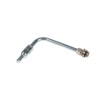 024-1255-D00 <br> Accessoires <br> Buse pour pistolet à huile <br> Tube fixe 90° <br> Anti-goutte automatique diam. 14mm