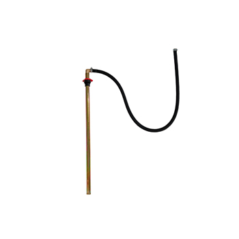 025-1270-125 <br> Ensemble complet <br> Tube pour pompes avec montage mural <br> y compris écrou de fixation <br> diam. 42mm <br> longueur 1250mm