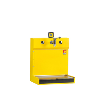 027-1342-000<br>Distributeur d'huile avec 1 robinet à tournant sphérique et compteur numérique