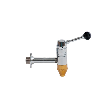 027-1348-000 <br> Accessoires <br> Vanne à bille avec poignée pour doseur d'huile