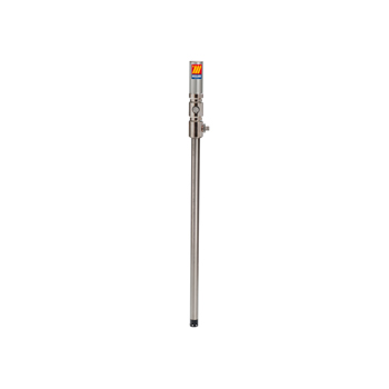 029-1376-000 <br> Pompe pneumatique en acier inoxydable pour antigel et liquide lave-glace <br> longueur 940 mm <br> Augmentation de pression 3:1 <br> 30 L/min