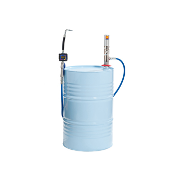 29-1384-000 <br> Kit complet <br> Pompe pneumatique pour liquide antigel avec pistolet digital <br> Surpression 1:1 <br> 35 L/min <br> pour fûts 180-220 L