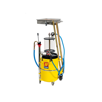041-1454-000<br>Unité pneumatique d'aspiration et de récupération d'huile avec pantographe et regard <br> pression maxi 0,5 bar