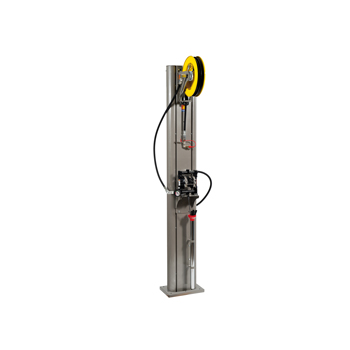 042-1416-000<br>Unité d'extraction d'huile à pompe à membrane pneumatique avec unité de support de service <br> comprenant un jeu de sondes standard et un enrouleur de tuyau