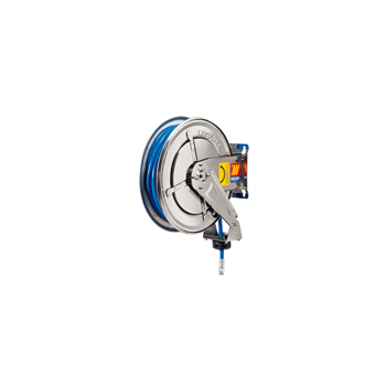 070-2201-315<br>Enrouleur automatique fixe pour air/eau <br> Acier inoxydable AISI 304 <br> 20 bar <br> Modèle FX-400 <br> 15 m <br> diam. 10x14mm