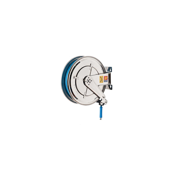 070-2405-320<br>Vaste automatische slanghaspel voor water <br> AISI 304 RVS <br> 150?C <br> 400 bar <br> Model FX-550 <br> 20 m <br> diam. 3/8"