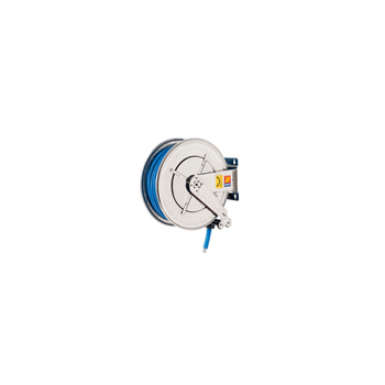 070-2504-430<br>Vaste automatische slanghaspel voor water <br> AISI 304 RVS <br> 150?C <br> 200 bar <br> Model FX-555 <br> 30 m <br> diam. 1/2"