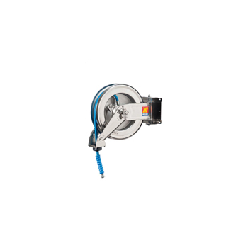 071-2204-215 - Zwenkbare automatische slanghaspel voor water - AISI 304 RVS - 150?C - 200 bar - Model SX-400 - 15 m - diam. 5/16"