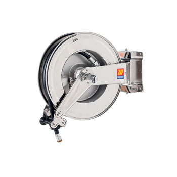 071-2408-515 <br> DIESEL HOSE REEL INOX SX-550 3/4" 15m