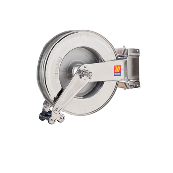 071-2408-600 <br> DIESEL HOSE REEL INOX SX-550 NO HOSE 1"