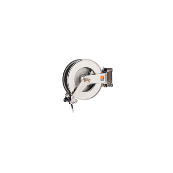 071-2502-615<br>Enrouleur de tuyau automatique pivotant pour air/eau <br> acier inoxydable AISI 304 <br> 20 bar <br> Modèle SX-555 <br> 15 m <br> diam. 1"