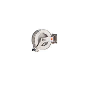 071-2505-400 - Zwenkbare automatische slanghaspel voor water - AISI 304 RVS - 150?C - 200 bar - Model SX-555 - zonder slang - M1/2"G-M1/2"G