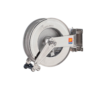 071-2508-600 <br> DIESEL HOSE REEL INOX SX-555 NO HOSE 1"