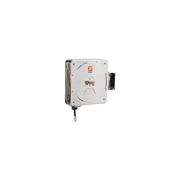 075-5502-415<br>Enrouleur automatique fermé pivotant pour eau <br> Acier inoxydable AISI 304 <br> 20 bar <br> Modèle CSX-500 <br> 15 m <br> diam. 1/2"