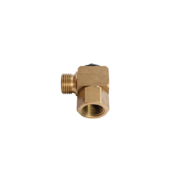 079-1770-004 <br> Accessoires voor slanghaspels <br> Swivel 90? voor lucht/water (20 bar) <br> F 1/2"G