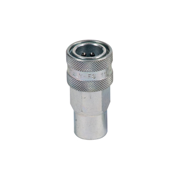 F96-0500-002 <br>Accessoires pour pompes à graisse pneumatiques <br> Graissage centralisé <br> raccord rapide - F 1/4"
