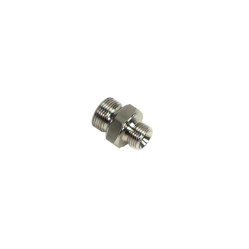F96-1100-403 <br> Accessoires pour enrouleurs <br> Mamelon <br> Acier inoxydable AISI 304 <br> M 1/2"G - M 3/8"G