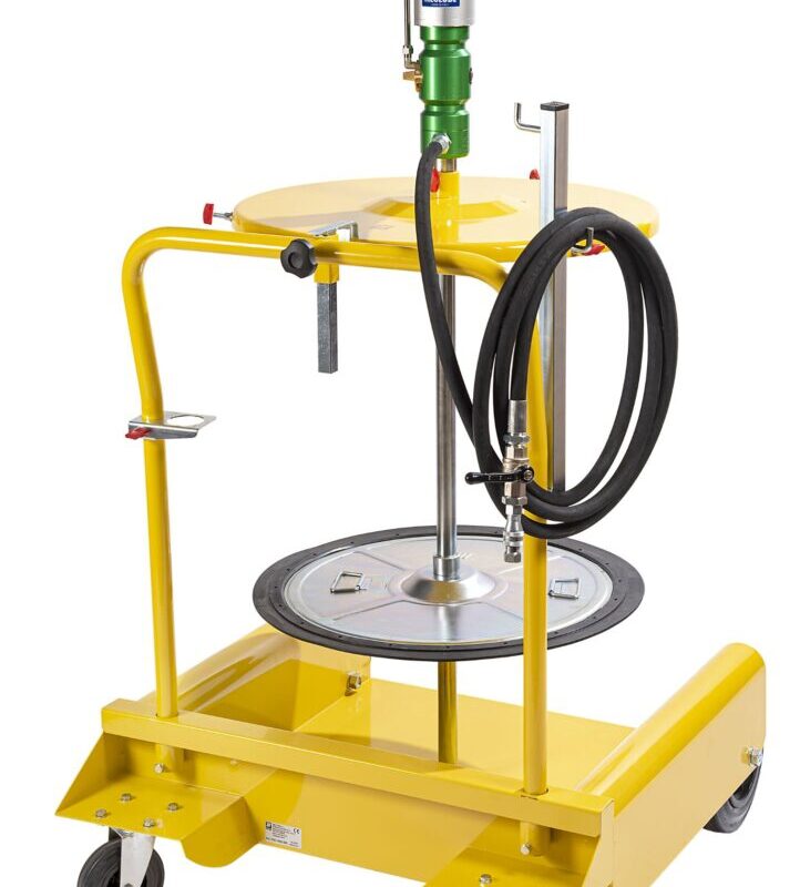 013-1160-200 <br> Kit de lubrification mobile adapté aux fûts de 180-220 kg