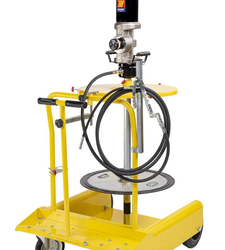 013-3130-000 <br> Kit de lubrification de pompe industrielle mobile <br> Convient pour fûts 180-220 kg