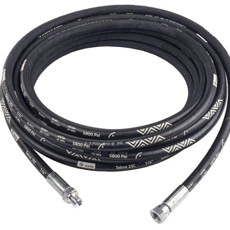 907-0303-150 <br> Tuyau de vidange de graisse 2sc 3/8" M-F 15m