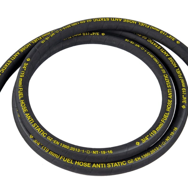 918-0500-040 <br> Tuyau en caoutchouc de connexion antistatique <br> 19x31 diam. - 4m