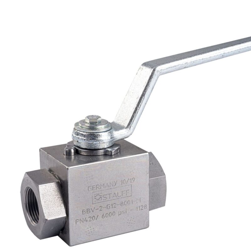 F96-0600-004 <br> Vanne HP 2 voies Vr 1/2" <br> 80l/min