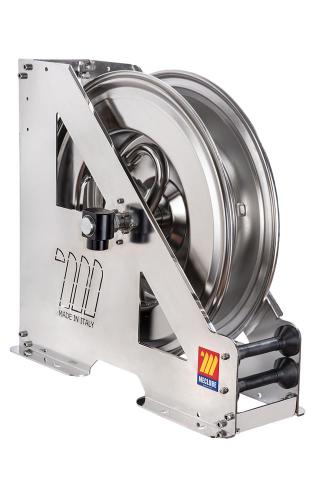 073-2408-600 <br> DIESEL HEAVY-DUTY AUT.INOX HOSE REEL HDX-550 3/4 8m