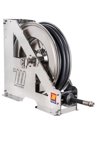 073-2409-420 <br> A-W-ADB HEAVY-DUTY AUT.INOX HOSE REEL HDX-550 1/2 20m