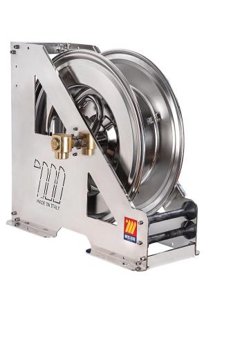 073-2502-600 Enrouleur air-eau Heavy duty Inox HDX-555 1" SANS TUYAU