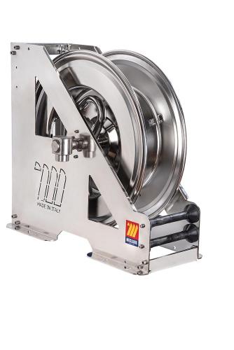 073-2509-500 <br> A-W-ADB HEAVY-DUTY AUT.INOX HOSE REEL HDX-555 3/4 NO HOSE