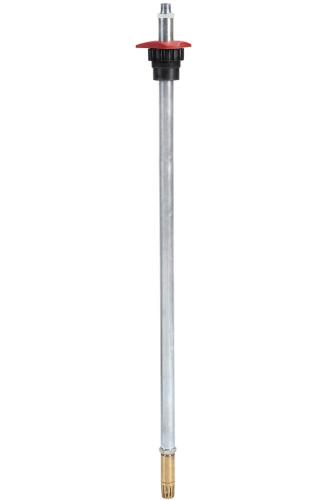 A28-1274-125 Tuyau d'aspiration acier + anneau fil D.30X1250mm M1/2"BSP
